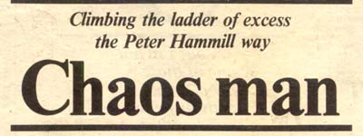 Chaos Man title